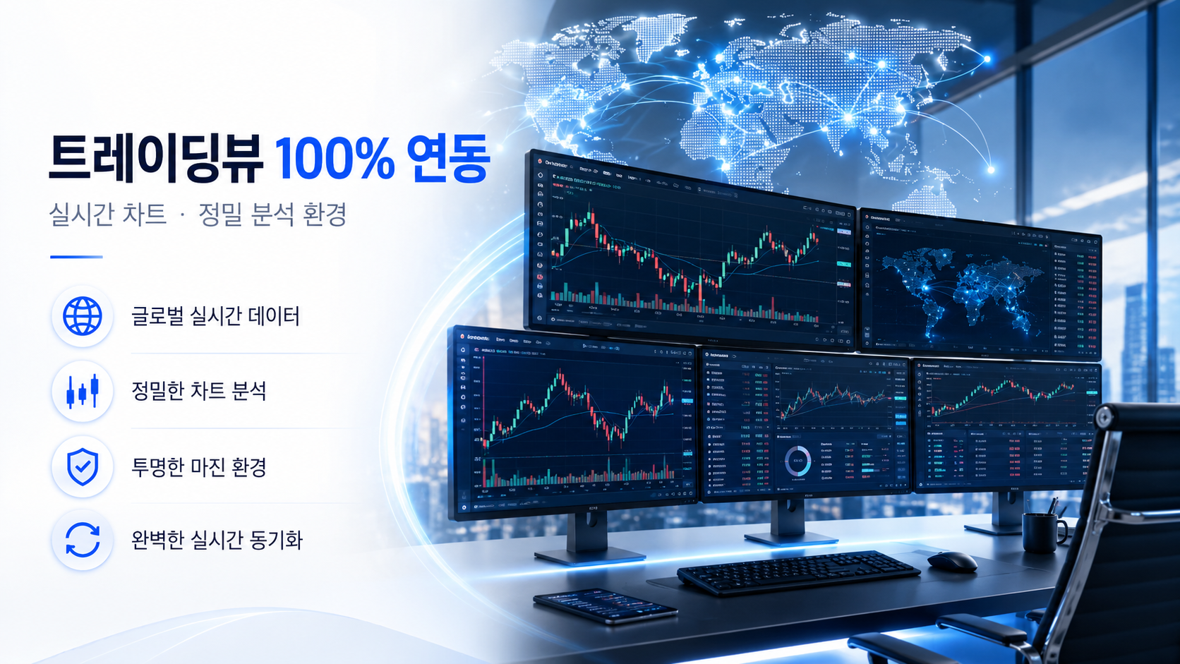트레이딩뷰 연동 차트